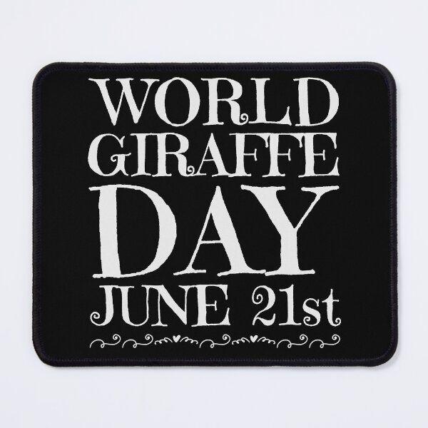 Item preview, World Giraffe Day designed and sold by PetSafari.