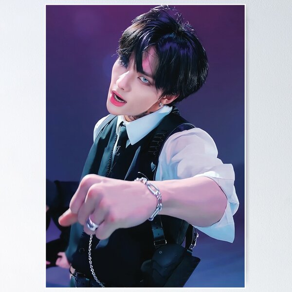 Hyunjin Stray Kids Posters for Sale | Redbubble