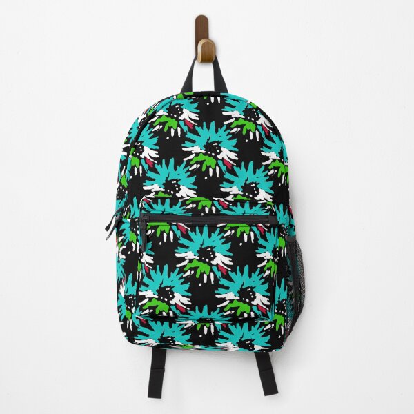 Item preview, Funky Dahlia - Blue and Green designed and sold by MarshallWild.