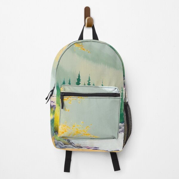 Item preview, Watercolor Mountain Landscape - Impressionism and Chinese painting designed and sold by joejiing.
