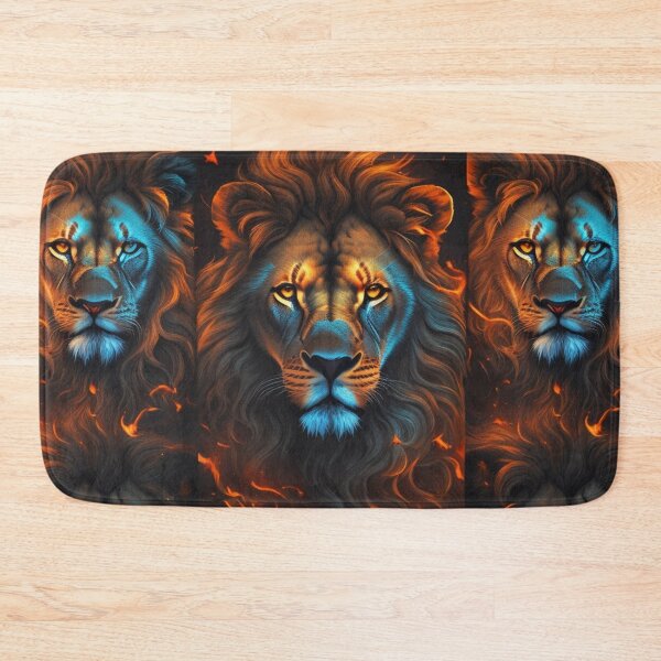 Artikelvorschau, Flames pattern with lion heads entworfen und verkauft von Rothnaric.