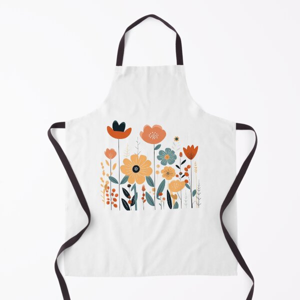 Item preview, Simple Illustration of Garden flowers, Minimal Illiustration, Garden flowers, Botanical, Floral, Wildflower, Nature lover,  designed and sold by PrintsPatterns-.
