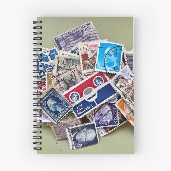 Item preview, Pile of old used stamps horizontal designed and sold by Ponted.