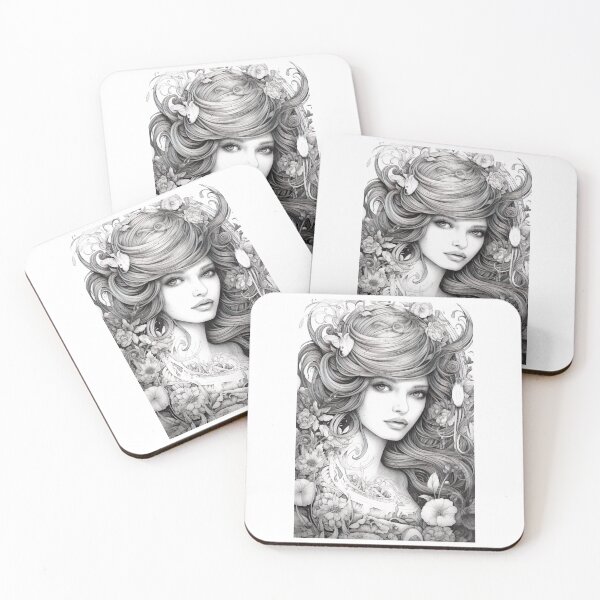 Item preview, Portrait of the fairytale fairy Althea designed and sold by Pflugart.