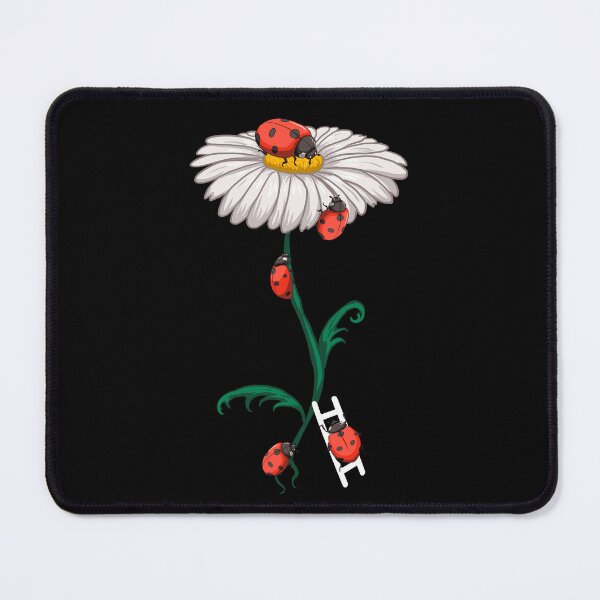 Item preview, Ladybugs & Daisy Flower Funny Retro Chamomile Ladybug Lover designed and sold by r-silver.