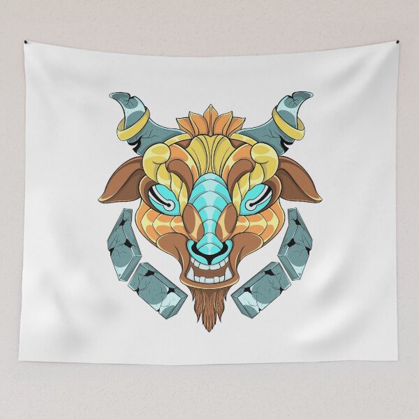 Item preview, Goat Face Mask designed and sold by ArtFazza.