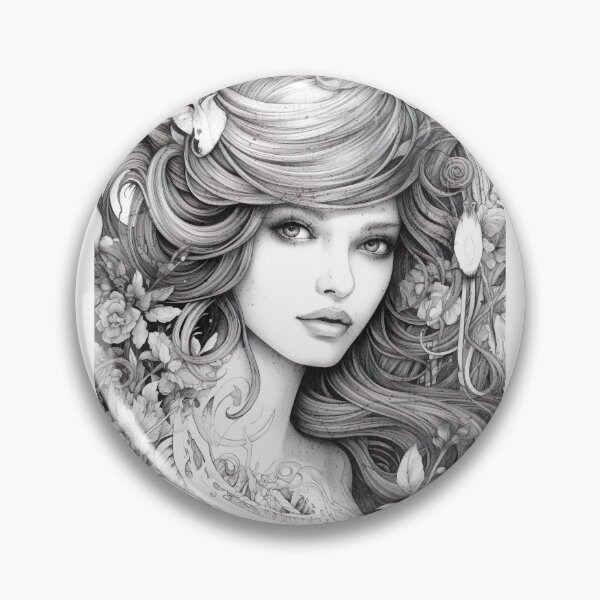 Item preview, Portrait of the fairytale fairy Althea designed and sold by Pflugart.