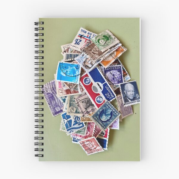 Item preview, Pile of old used stamps vertical designed and sold by Ponted.