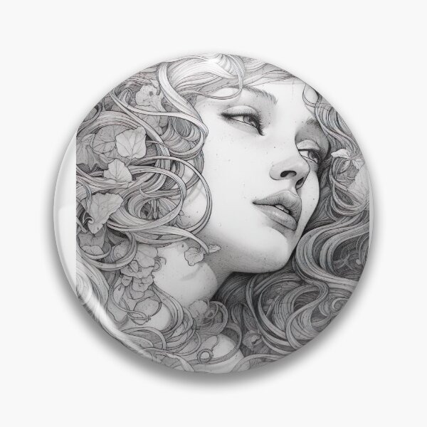 Item preview, Portrait of the fairytale fairy Aurora designed and sold by Pflugart.