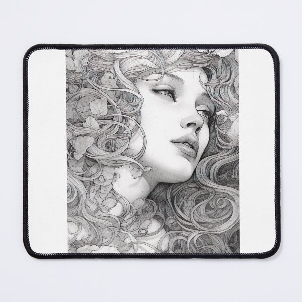 Item preview, Portrait of the fairytale fairy Aurora designed and sold by Pflugart.