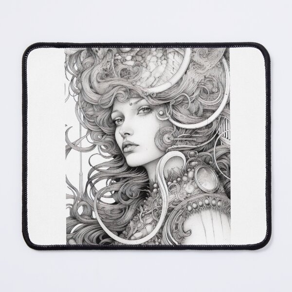 Item preview, Portrait of the fairytale fairy Elara designed and sold by Pflugart.