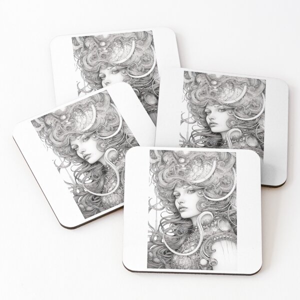 Item preview, Portrait of the fairytale fairy Elara designed and sold by Pflugart.