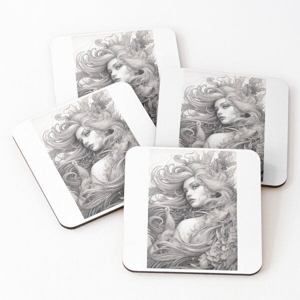 Item preview, Portrait of the fairytale fairy Emberlyn designed and sold by Pflugart.