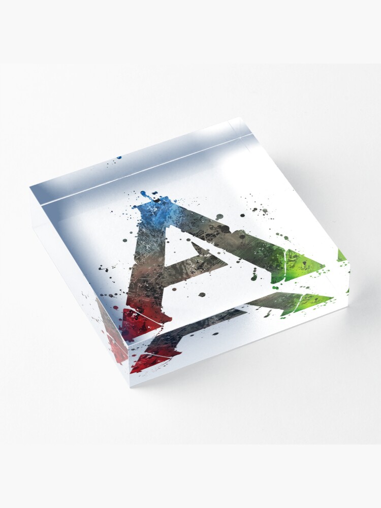 Alternate view of Ark Survival (Lite) Splatter Acrylic Block