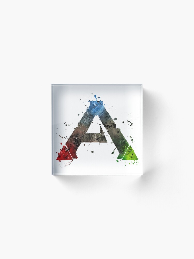 Alternate view of Ark Survival (Lite) Splatter Acrylic Block