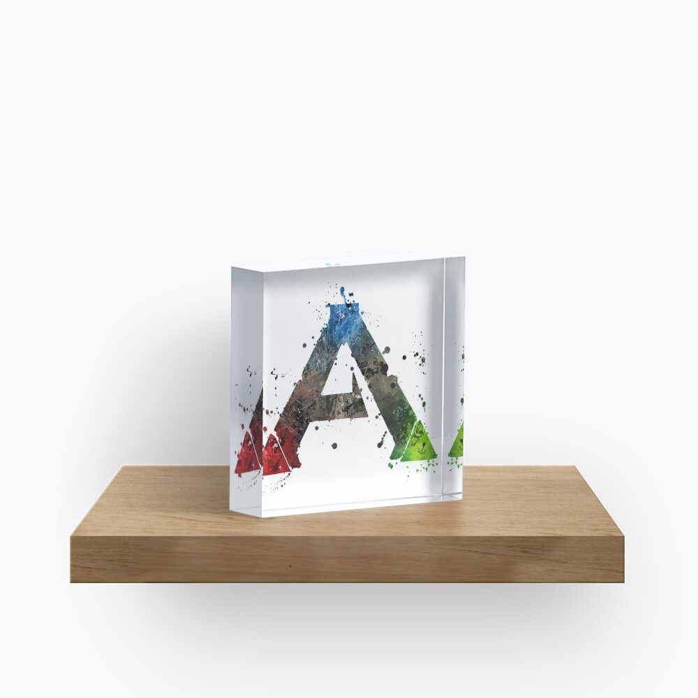 Ark Survival (Lite) Splatter Acrylic Block