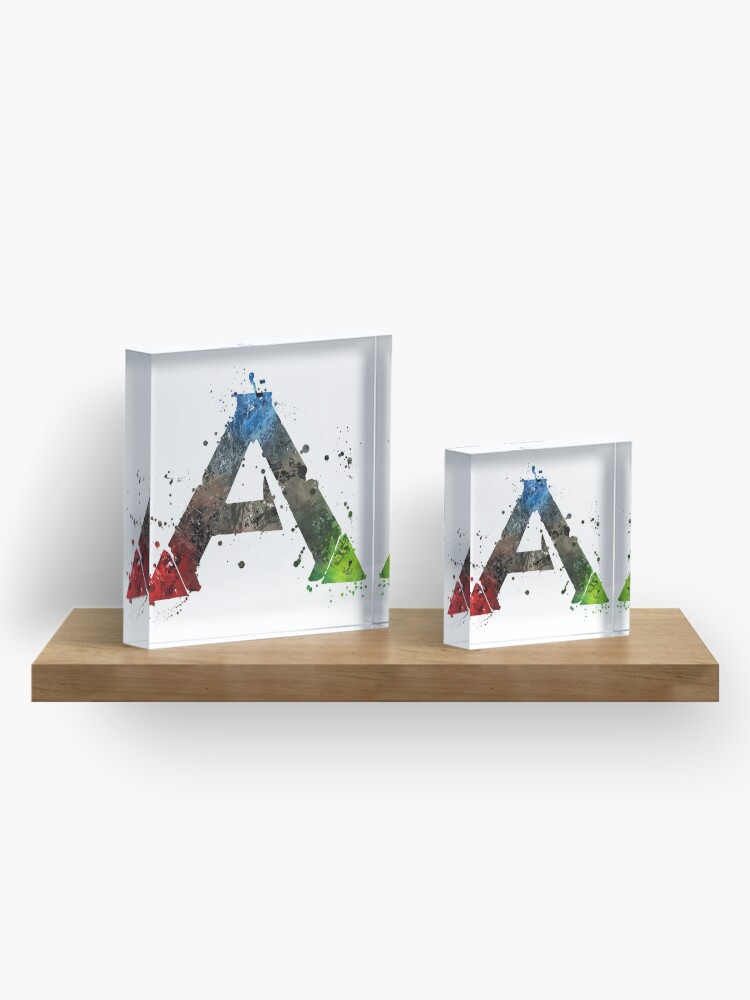 Alternate view of Ark Survival (Lite) Splatter Acrylic Block