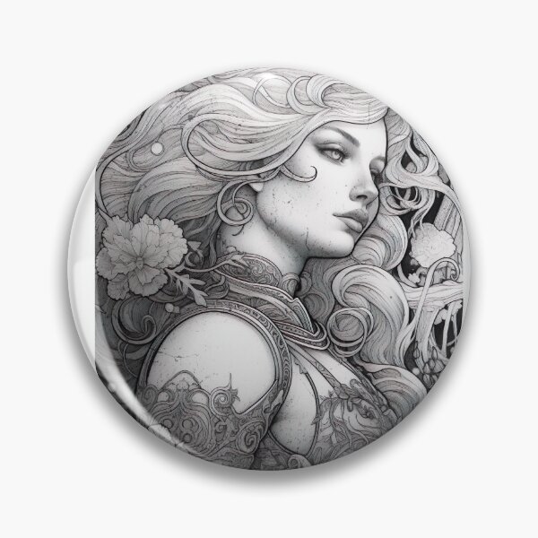Item preview, Portrait of the fairytale fairy Lumina designed and sold by Pflugart.