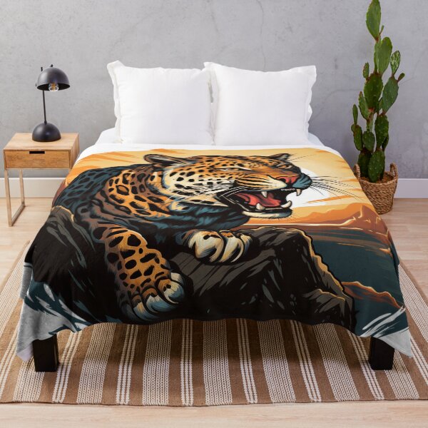 Item preview, Ferocious Leopard Comic Style designed and sold by raviolli000.