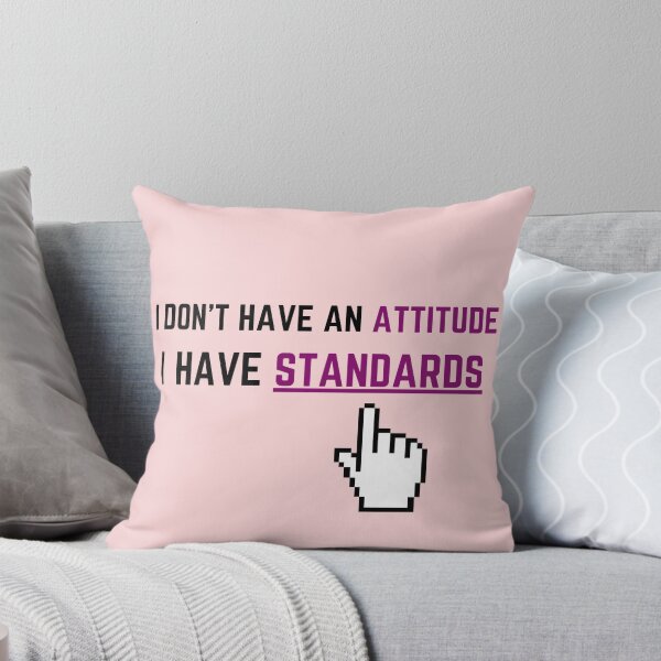 Item preview, Attitude & Standards designed and sold by BabyGotPrints.