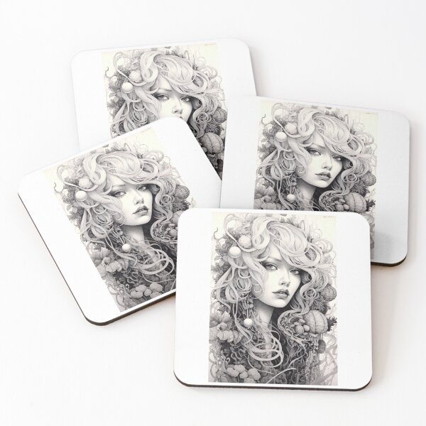Item preview, Portrait of the fairytale fairy Seraphina designed and sold by Pflugart.