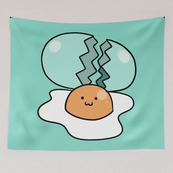 Item preview, Cracked Egg Shell and Smiling Egg Yolk designed and sold by SaradaBoru.