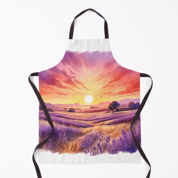 Item preview, Lavender Field at Sunset Clipart, Purple Hues, Aromatic Beauty, Twilight Lavender, Serene Fields, Purple Paradise, Fragrant Sunset designed and sold by CoolorPaint.