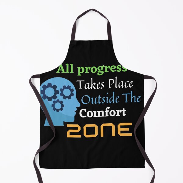 Item preview, ALL PROGRESS TAKES PLACE OUTSIDE THE COMFORT ZONE PERSONAL DEVELOPMENT GIFTS designed and sold by light-artist.