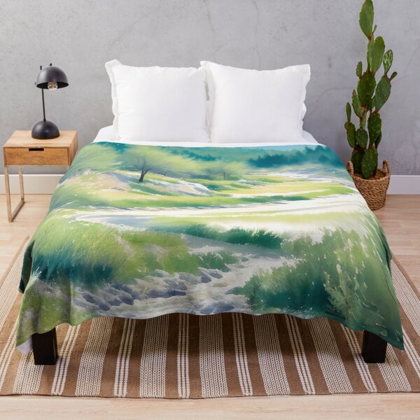 Item preview, Watercolor Mountain Landscape - Impressionism and Chinese painting designed and sold by joejiing.