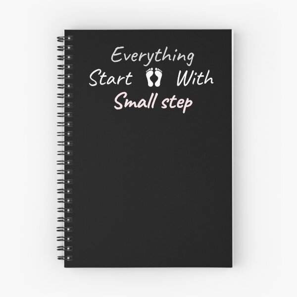 Item preview, EVERYTHING START WITH SMALL STEP PERSONAL DEVELOPMENT GIFTS designed and sold by light-artist.