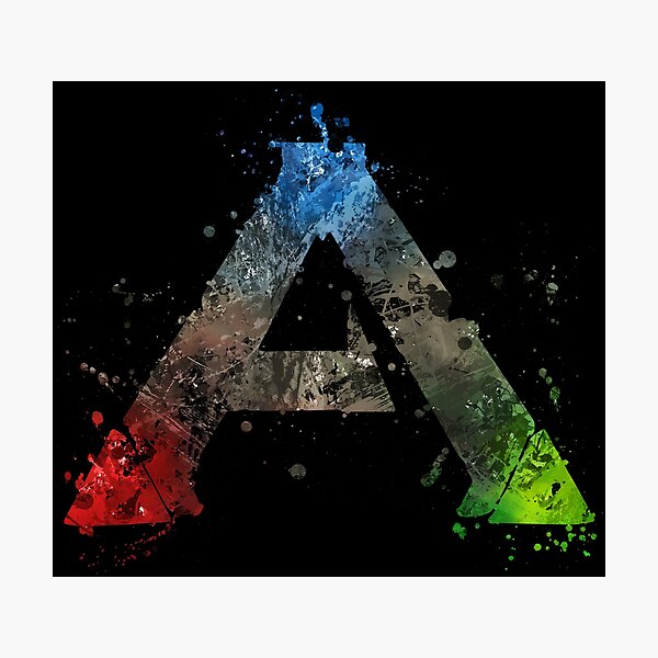 Ark Survival Evolved Splatter Photographic Print