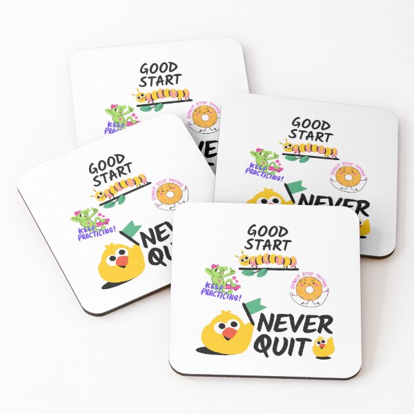 Item preview, Good Start Never Quit designed and sold by Quirky Dez.