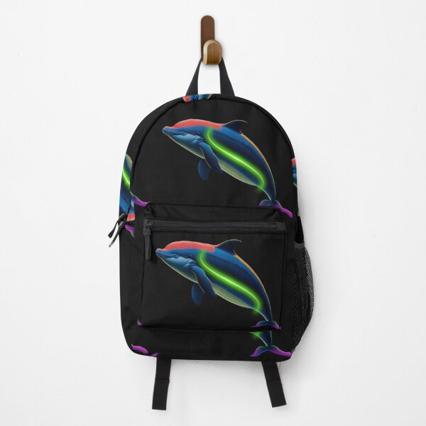 Item preview, NEON RAINBOW DOLPHIN designed and sold by Kezmich Works.