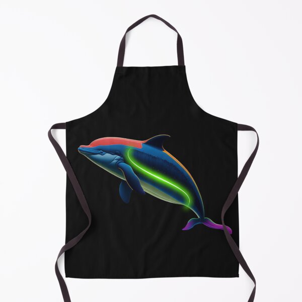 Item preview, NEON RAINBOW DOLPHIN designed and sold by Kezmich Works.