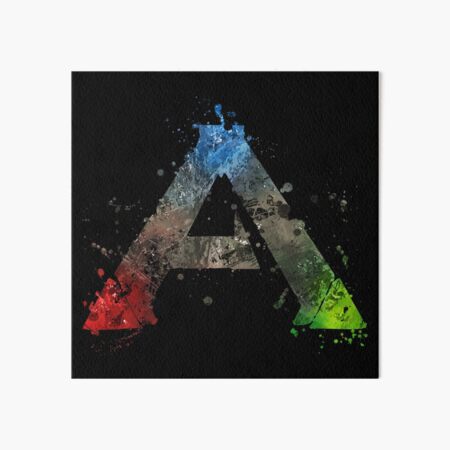 Ark Survival Evolved Splatter Art Board Print