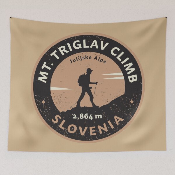 Item preview, Mount Triglav climbing trail designed and sold by studio838.