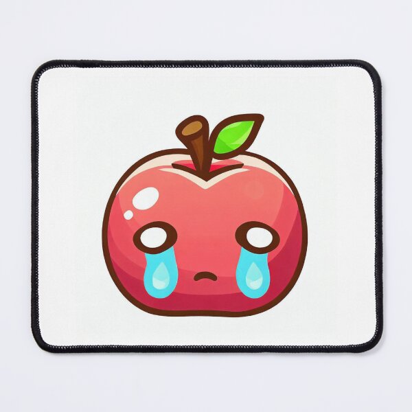 Item preview, Sad Apple, Cute Apple designed and sold by FantasyStudio.