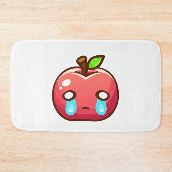 Item preview, Sad Apple, Cute Apple designed and sold by FantasyStudio.
