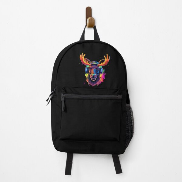 Item preview, Alce Hipster DJ: Cool and Quirky Artwork designed and sold by FashionHomeCo.