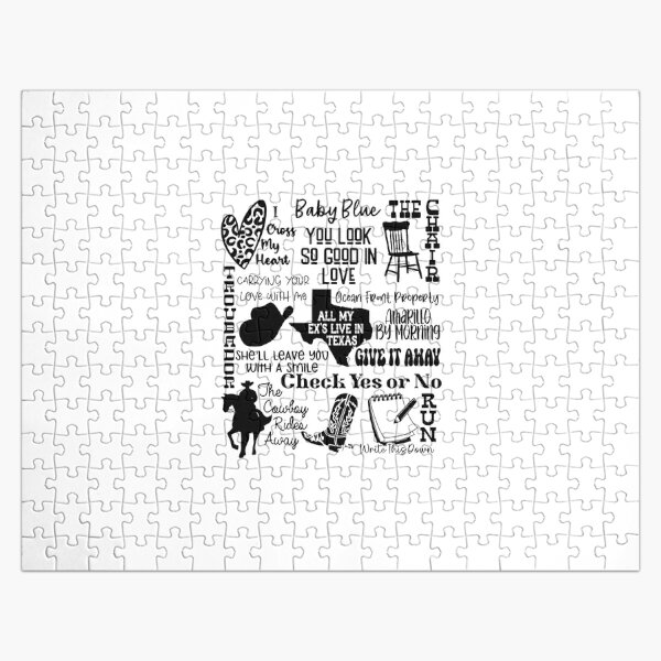 Country and western songs Jigsaw Puzzle