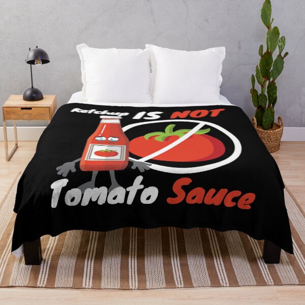Item preview, Ketchup Is Not Tomato Sauce Italy designed and sold by MooonTees.