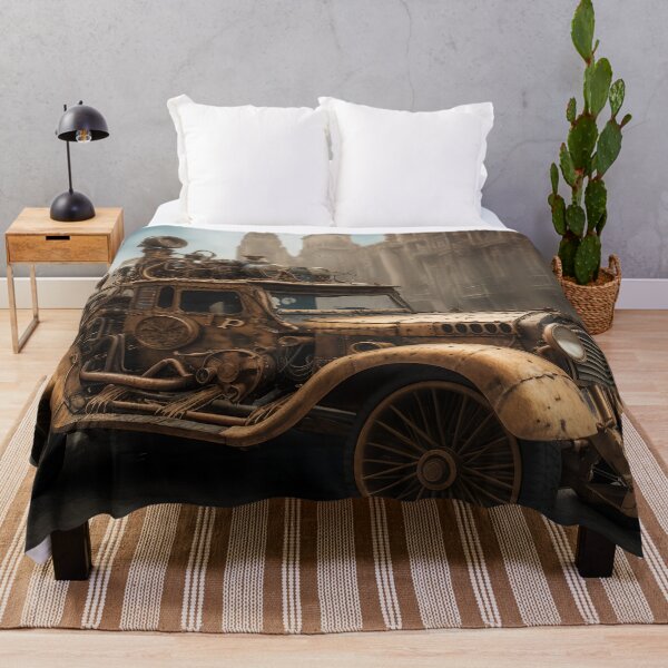 Item preview, Steampunk on the street of post-apocalyptic city 3 designed and sold by Art by Lilia.