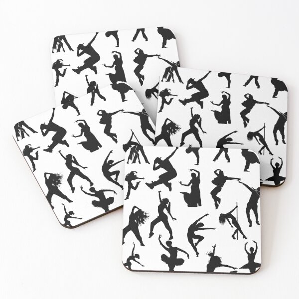 Item preview, Tiny dancers pattern - different dance forms of the world - pattern designed and sold by Patternrealm.