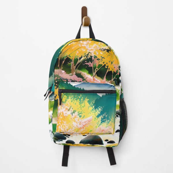 Item preview, Watercolor Mountain Landscape - Impressionism and Chinese painting designed and sold by joejiing.