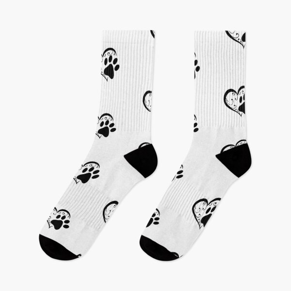 Item preview, Dog Paw Print Heart designed and sold by CuteTattoo.