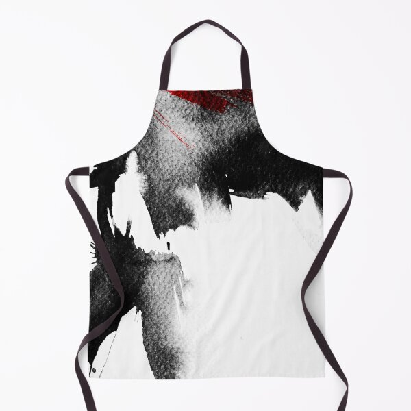 Item preview, Wet black ink and red marker abstract design designed and sold by ZebEddy.
