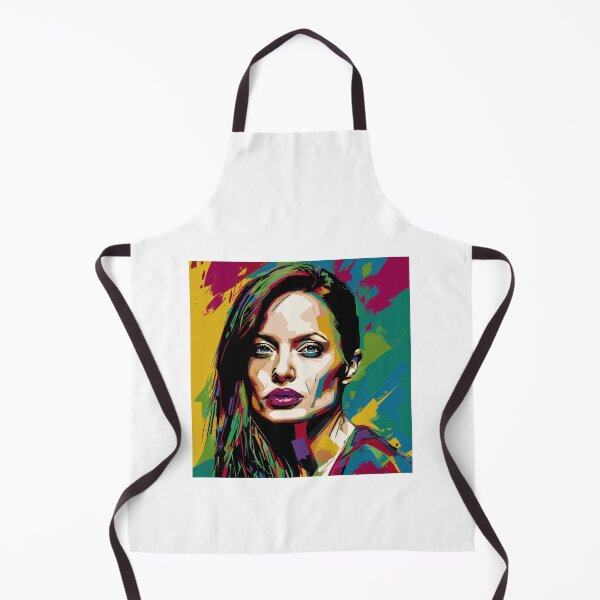 Item preview, Angelina Jolie Pop Art Celebrity Portrait designed and sold by artbybodhi.