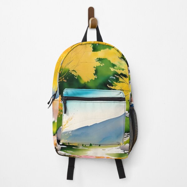 Item preview, Watercolor Mountain Landscape - Impressionism and Chinese painting designed and sold by joejiing.