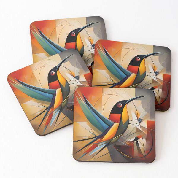 Item preview, Hummingbird : Abstract Birds Series designed and sold by MTJ-Mushrooms.