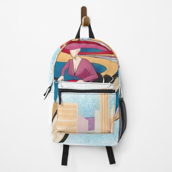 Item preview, The city of the future in retro style designed and sold by AntoninaArt.